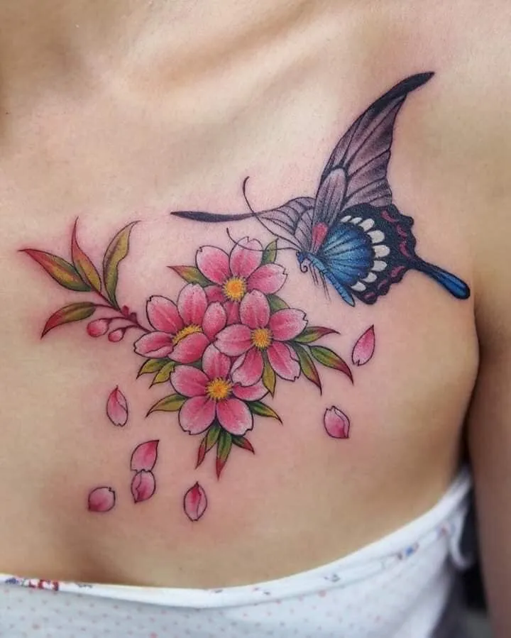 Top 99+ mẫu hình xăm hoa anh đào đẹp nhất năm 2026