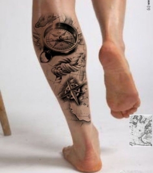 Calf Tattoos for Men 25+ Bold Ideas & Best Tattoo Studio in Hanoi