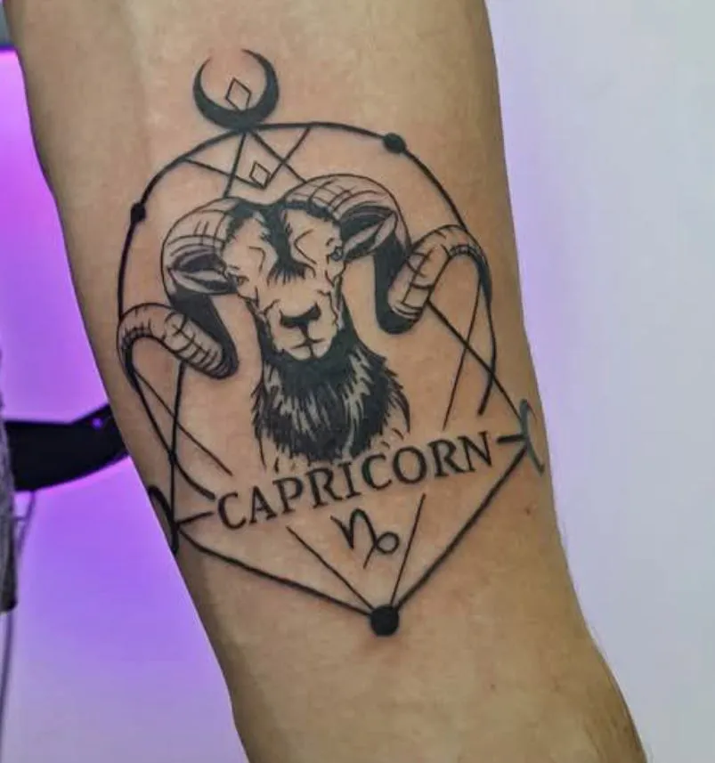 Top 30+ Capricorn Symbol Tattoo Designs: Symbols of Strength and Enduring Steadfastness