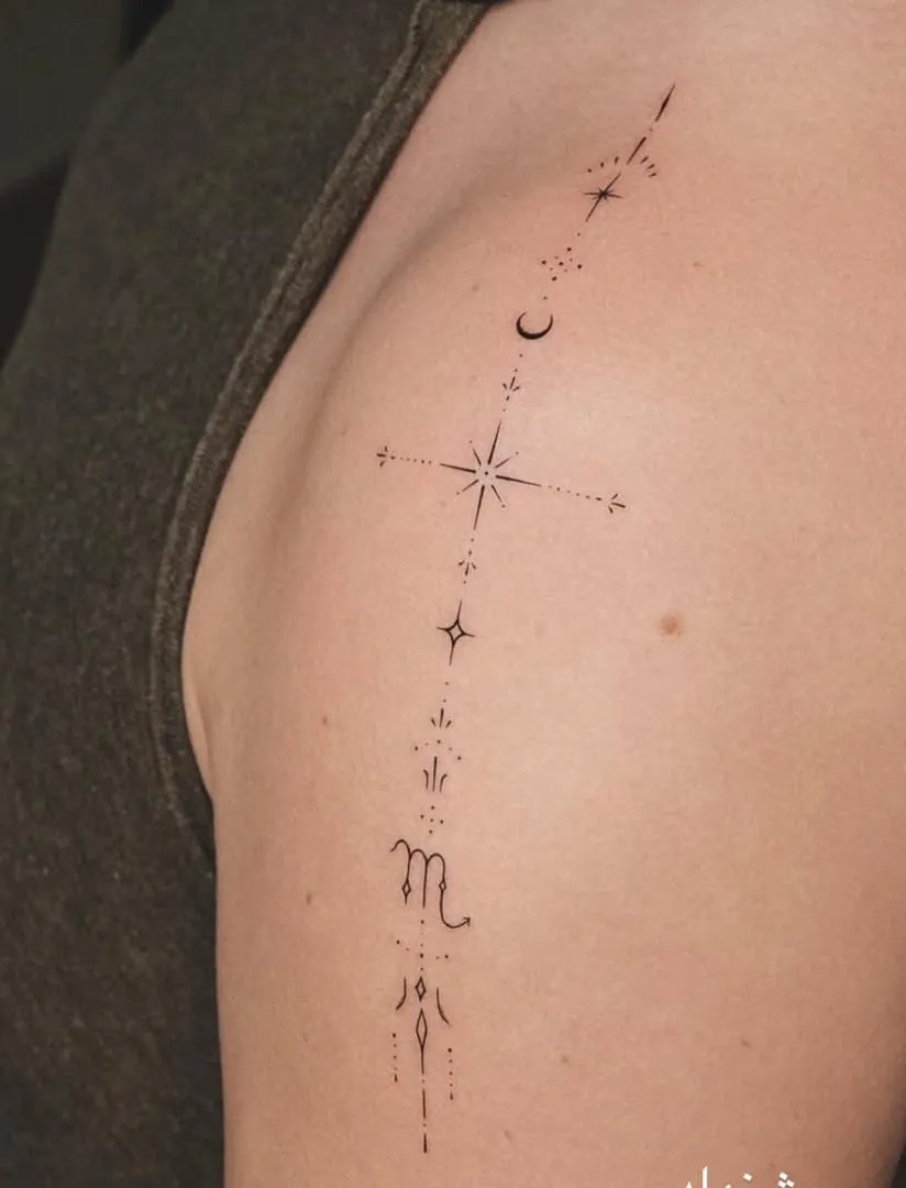 Capricorn Tattoo Ideas for females: The Beauty of Steadfastness and Refinement