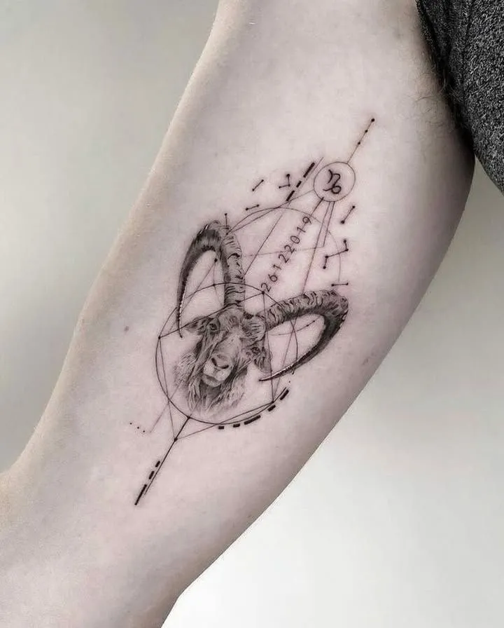 Best Capricorn Tattoo Ideas for Men - H2M Tattoo Studio