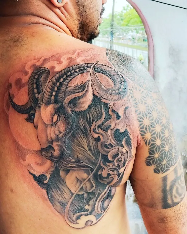 Best Capricorn Tattoo Ideas for Men - H2M Tattoo Studio