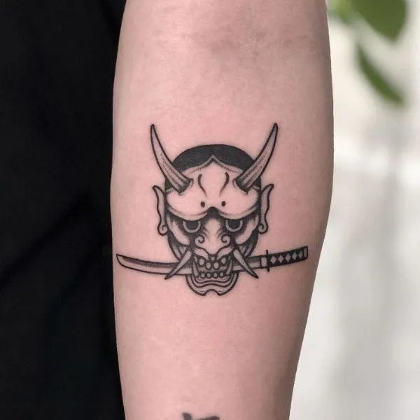 Top 15+ Demon Face Tattoo Designs on Hand: Powerful and Refined Symbols of Protection