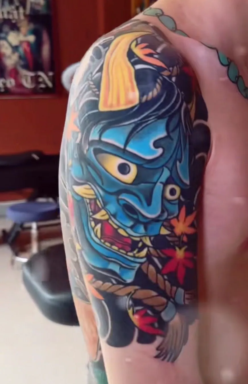Top 15+ Demon Face Tattoo Designs on Hand: Powerful and Refined Symbols of Protection