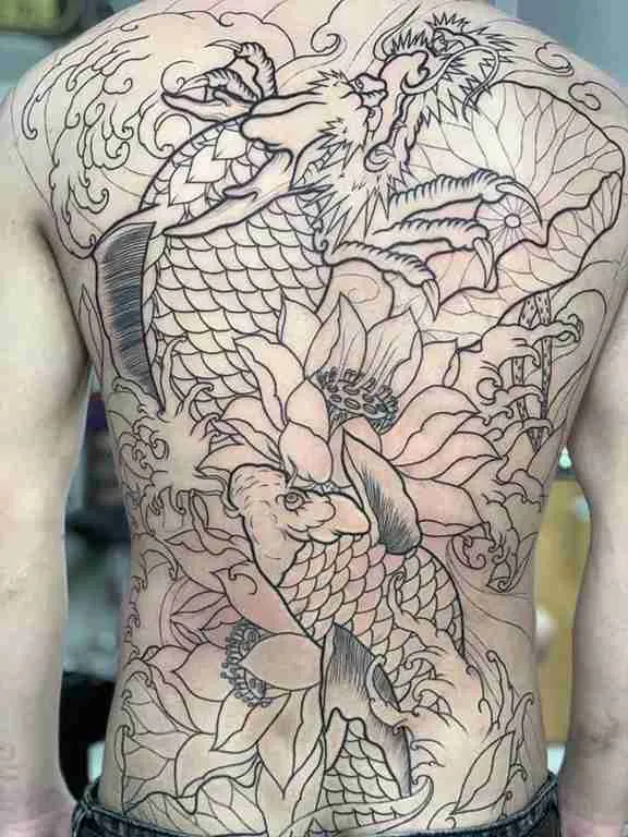 Top 17 Most Majestic Dragon Koi Fish Tattoo Designs for 2026