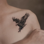 Eagle Tattoos: Symbolizing Strength and Freedom at H2M Tattoo Studio – Top Graphic Tattoo Shop in Hanoi