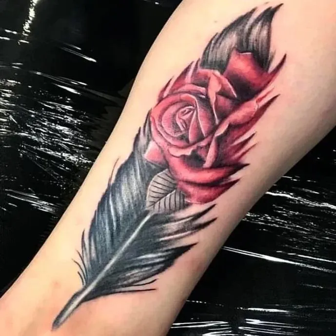 TOP 5 Most Unique Feather Tattoo Combinations For 2026