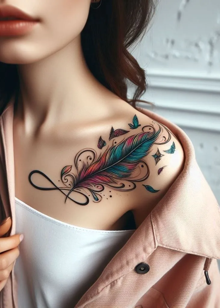 TOP 5 Most Unique Feather Tattoo Combinations For 2026