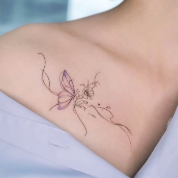 99+ Ý Tưởng Hình Xăm Bướm Fineline Đẹp, Quyến Rũ