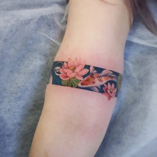 Top 8 Hình Xăm Cá chép Ở Cẳng Tay Đẳng Cấp 2026