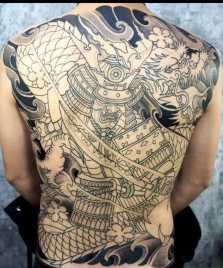 8+ Iconic Combinations for a Full Back Demon Face Tattoo