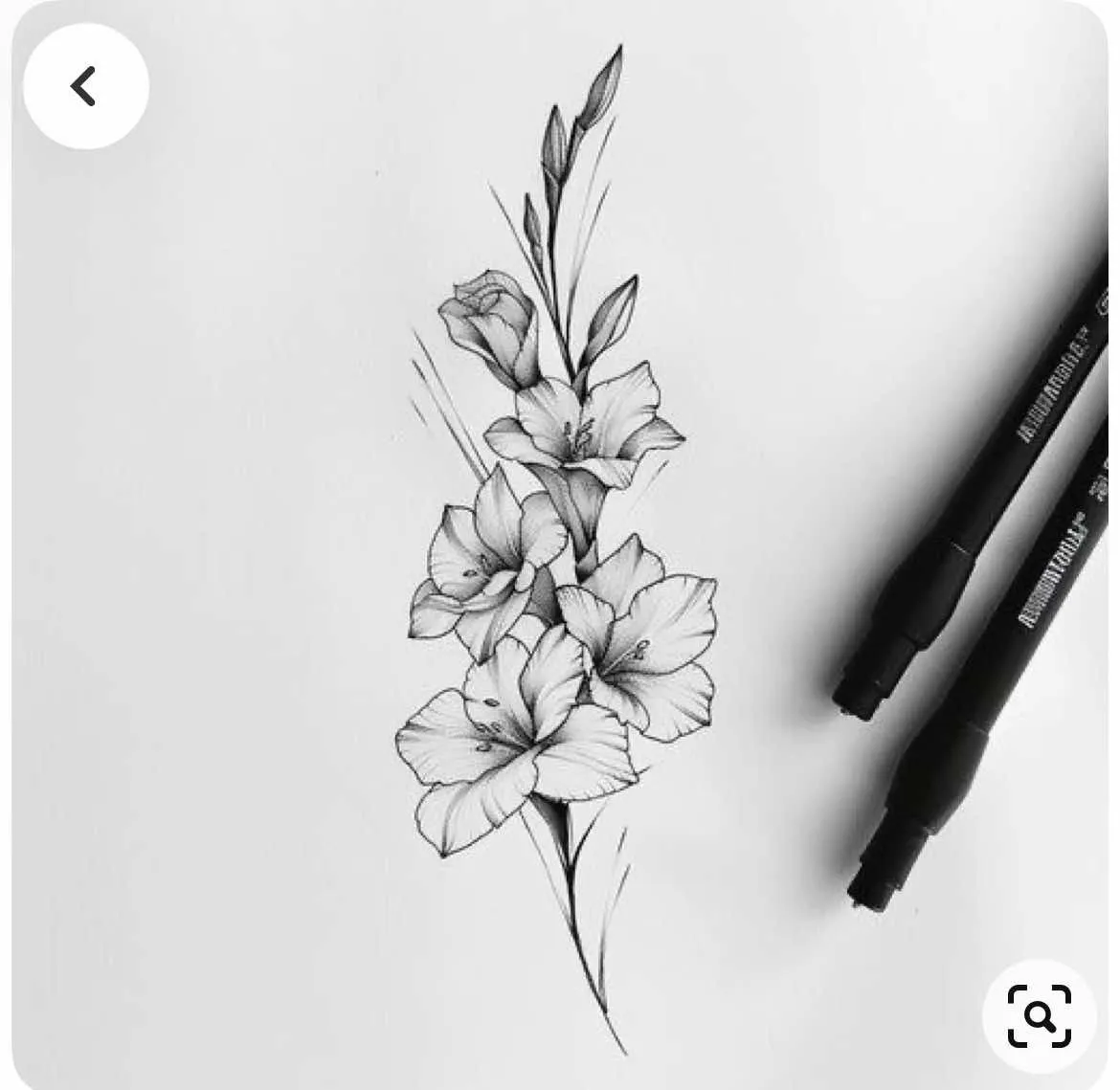 Gladiolus Flower Tattoo Men: Meanings, Styles & Ideas