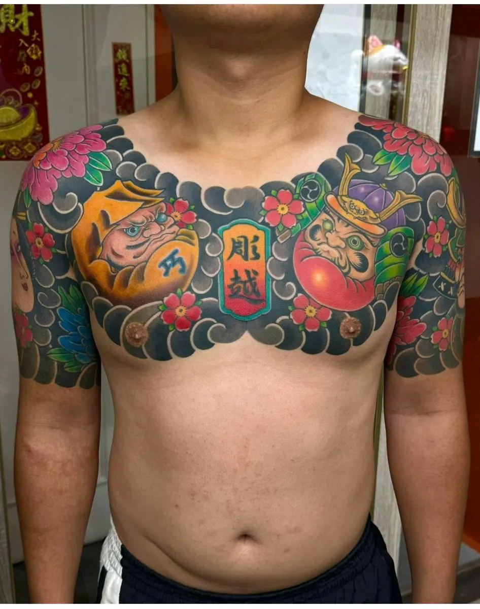 5+ Phong Cách Hình Xăm Ngực Nhật Cổ Đẹp Nhất 2026