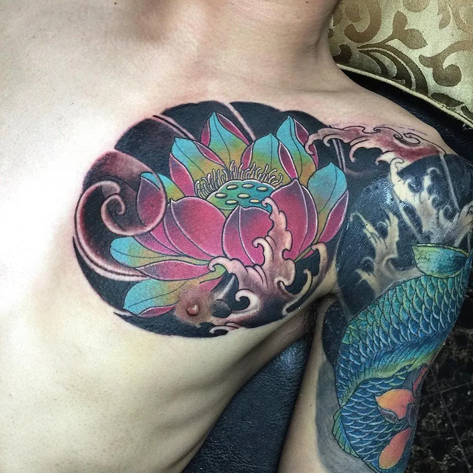 5+ Phong Cách Hình Xăm Ngực Nhật Cổ Đẹp Nhất 2026