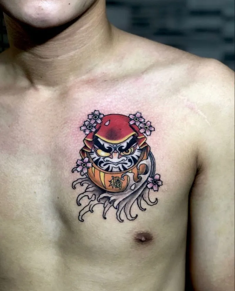 5+ Phong Cách Hình Xăm Ngực Nhật Cổ Đẹp Nhất 2026