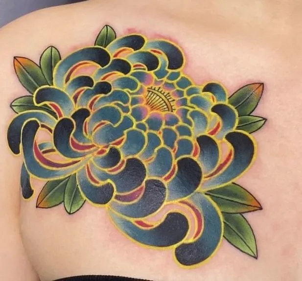Top 100+ Japanese Chrysanthemum Flower Tattoo Ideas