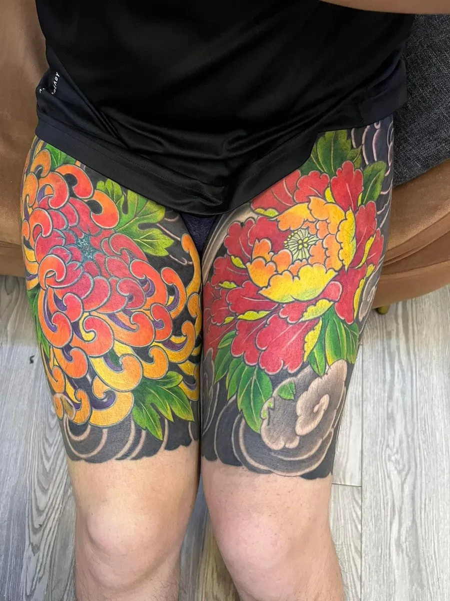 Top 100+ Japanese Chrysanthemum Flower Tattoo Ideas