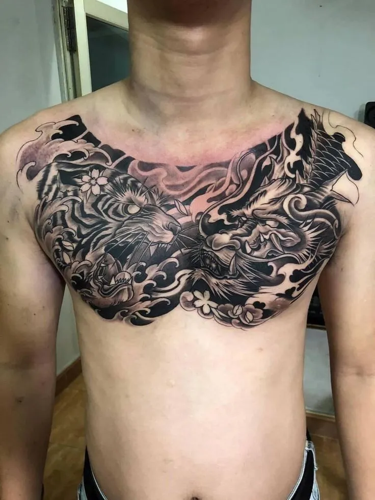 Top 4 most Japanese Tiger Tattoos beautiful design styles.