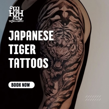 Top 4 most Japanese Tiger Tattoos beautiful design styles.
