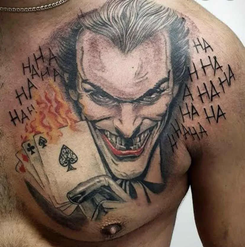 Top 13 hình xăm Joker độc đáo và đầy lôi cuốn