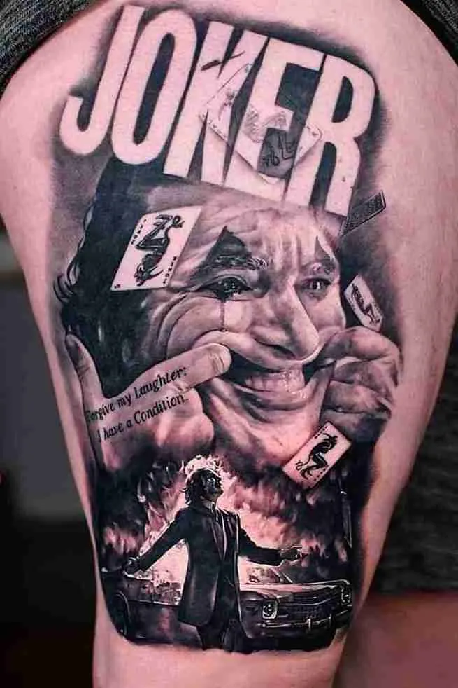Top 13 hình xăm Joker độc đáo và đầy lôi cuốn
