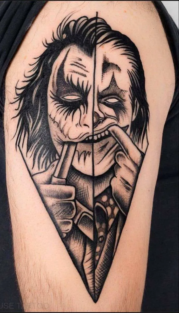 Top 13 hình xăm Joker độc đáo và đầy lôi cuốn