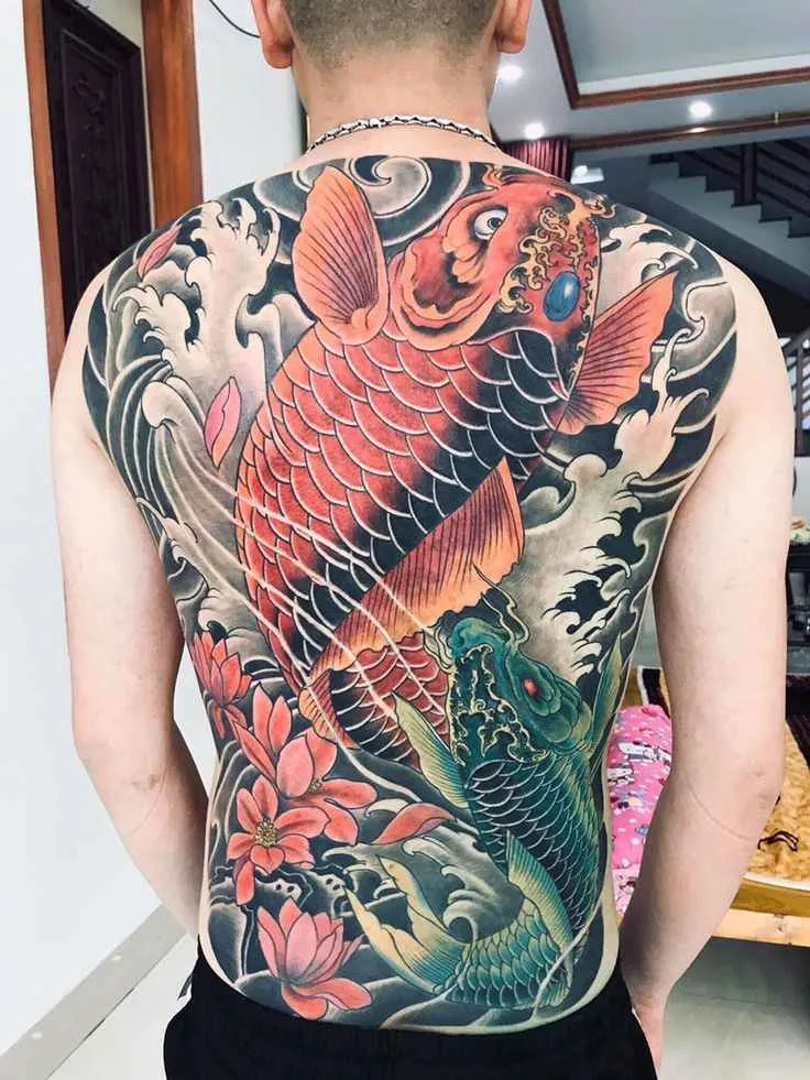Top 10+ Most Majestic Koi Fish Back Tattoo Designs for 2026