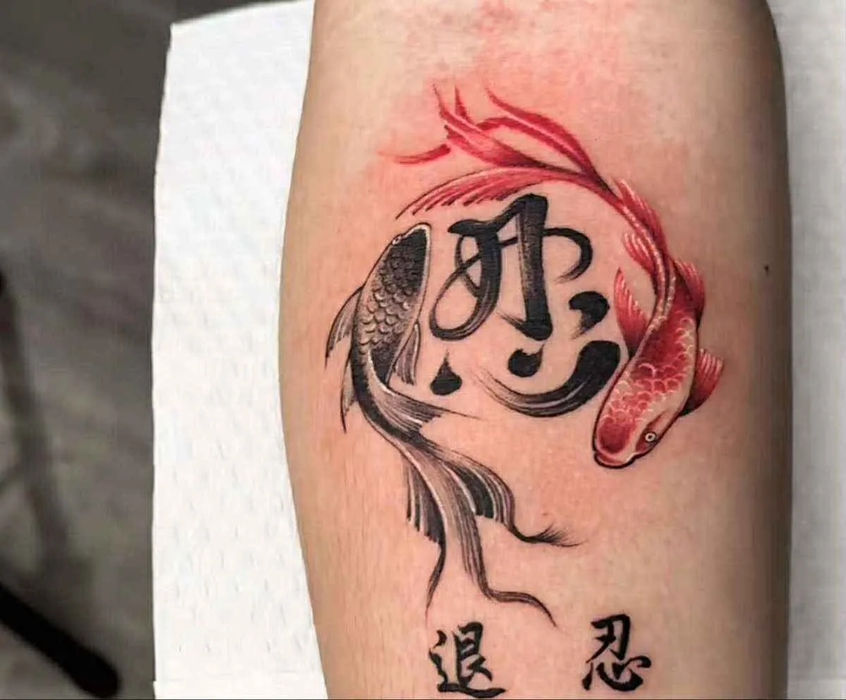 Top 9 Most Exquisite Koi Fish Tattoo Black and White Designs for 2026
