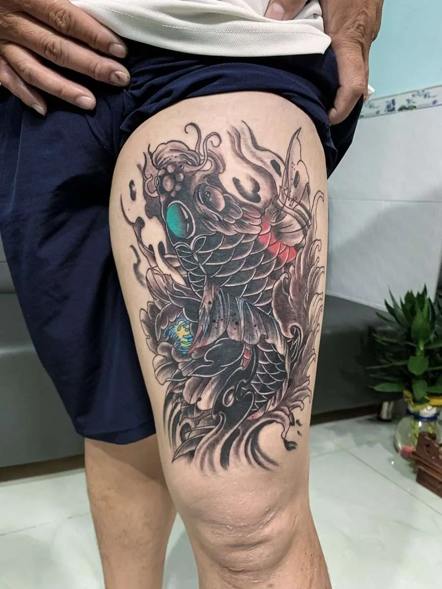 Top 9 Most Exquisite Koi Fish Tattoo Black and White Designs for 2026