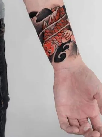 50+ Koi Fish Tattoo Sleeve for Men & Women Full Arm Designs