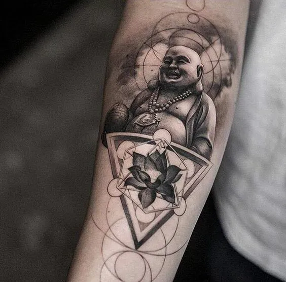 Carrying Happiness Forever: The Deep Significance of the Laughing Buddha Tattoo