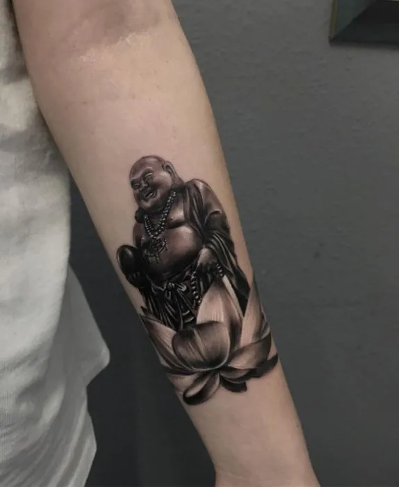 Carrying Happiness Forever: The Deep Significance of the Laughing Buddha Tattoo