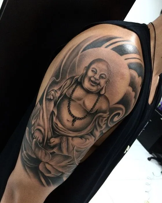 Carrying Happiness Forever: The Deep Significance of the Laughing Buddha Tattoo