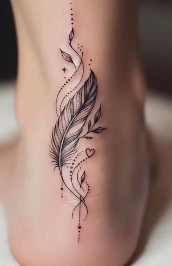 20+ Mẫu Hình Xăm Chân Nữ Độc Đáo, Cuốn Hút