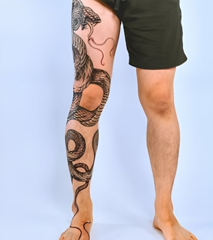 Leg Tattoos Men: Designs, Placement & Style Guide