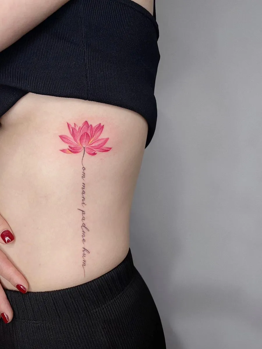 Lotus Flower Tattoo Meaning, Styles & Designs in Hanoi