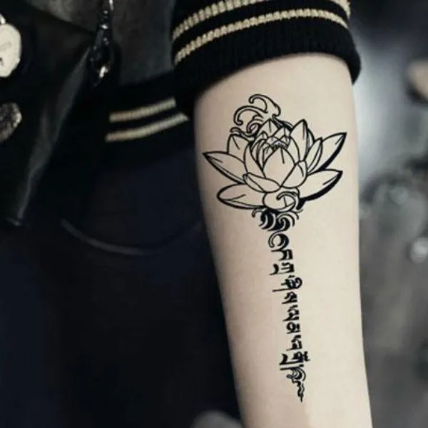Lotus Flower Tattoo Meaning, Styles & Designs in Hanoi