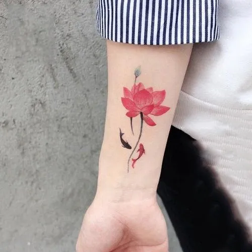 Lotus Flower Tattoo Meaning, Styles & Designs in Hanoi