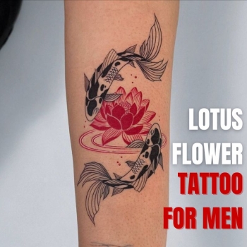 Lotus Flower Tattoo for Men: The True Meaning