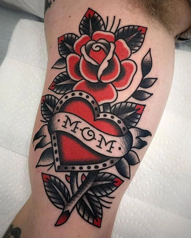 Old School Heart Tattoos: 7 Essential Insights About This Symbol of Love and Courage