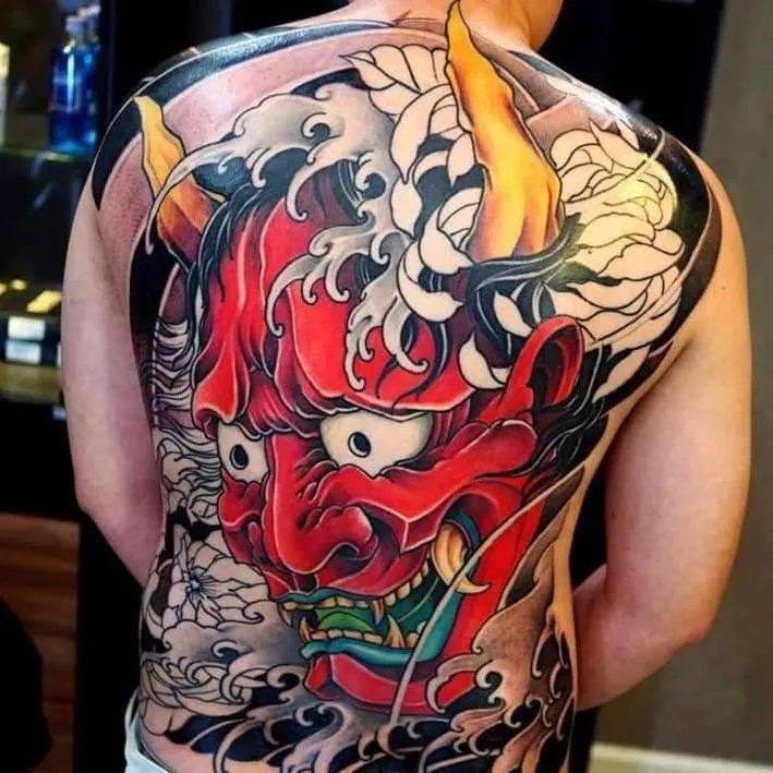 Top 20+ Oni Tattoo Designs Powerful Protective Symbols