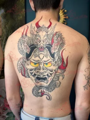Top 20+ Oni Tattoo Designs Powerful Protective Symbols