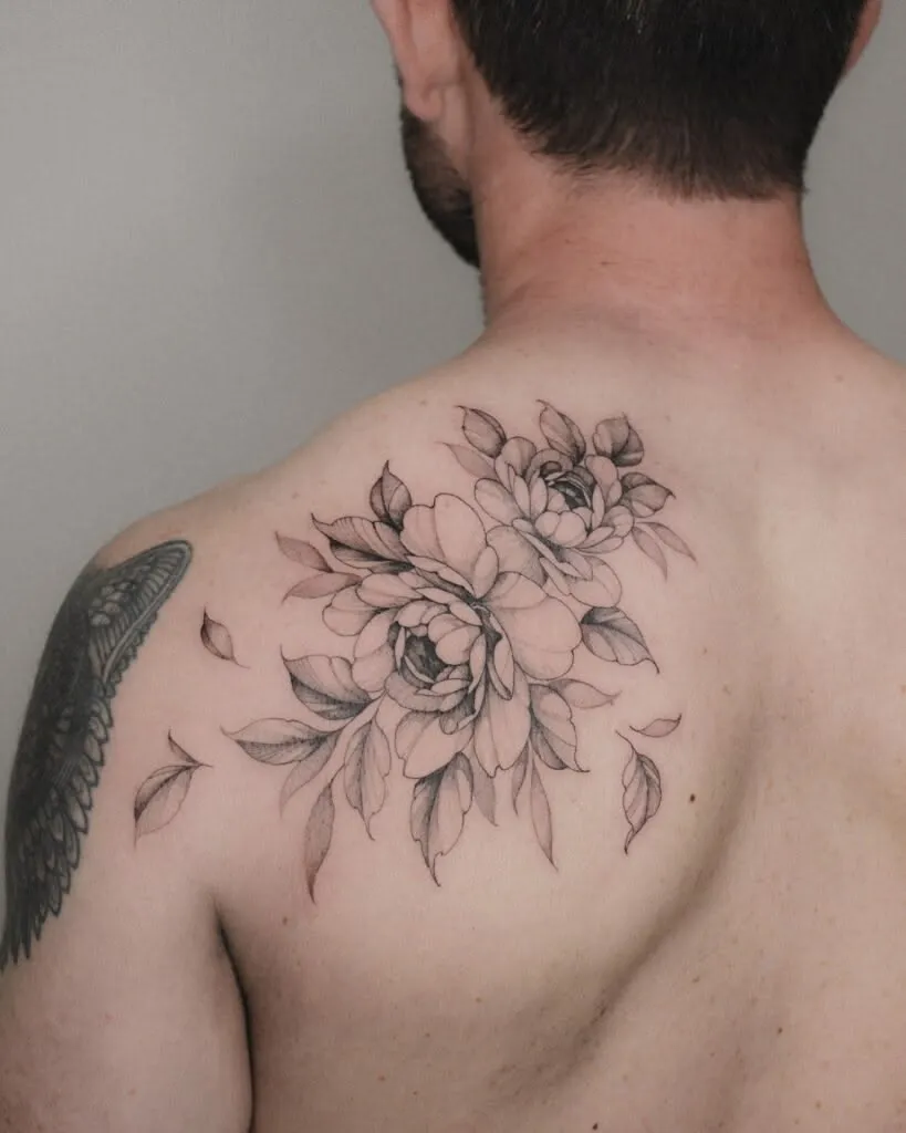Peony Tattoo Men: Meaning, 7 Best Styles & Placement Guide
