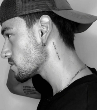 100+ Side Neck Tattoos Male Ideas Placement & Tips 2026