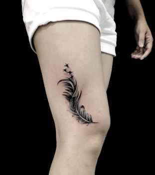 Small Leg Tattoos for Men: Bold Ideas in a Compact Format