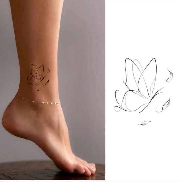 10+ Mẫu Hình Xăm Nhỏ Ở Chân Nữ Đẹp & Sáng Tạo