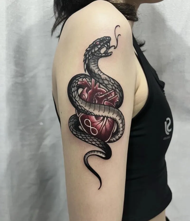 Top 13 Unique and Powerful Snake Tattoos