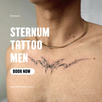 Sternum Tattoo Men: Styles, Pain & Design Guide 2026