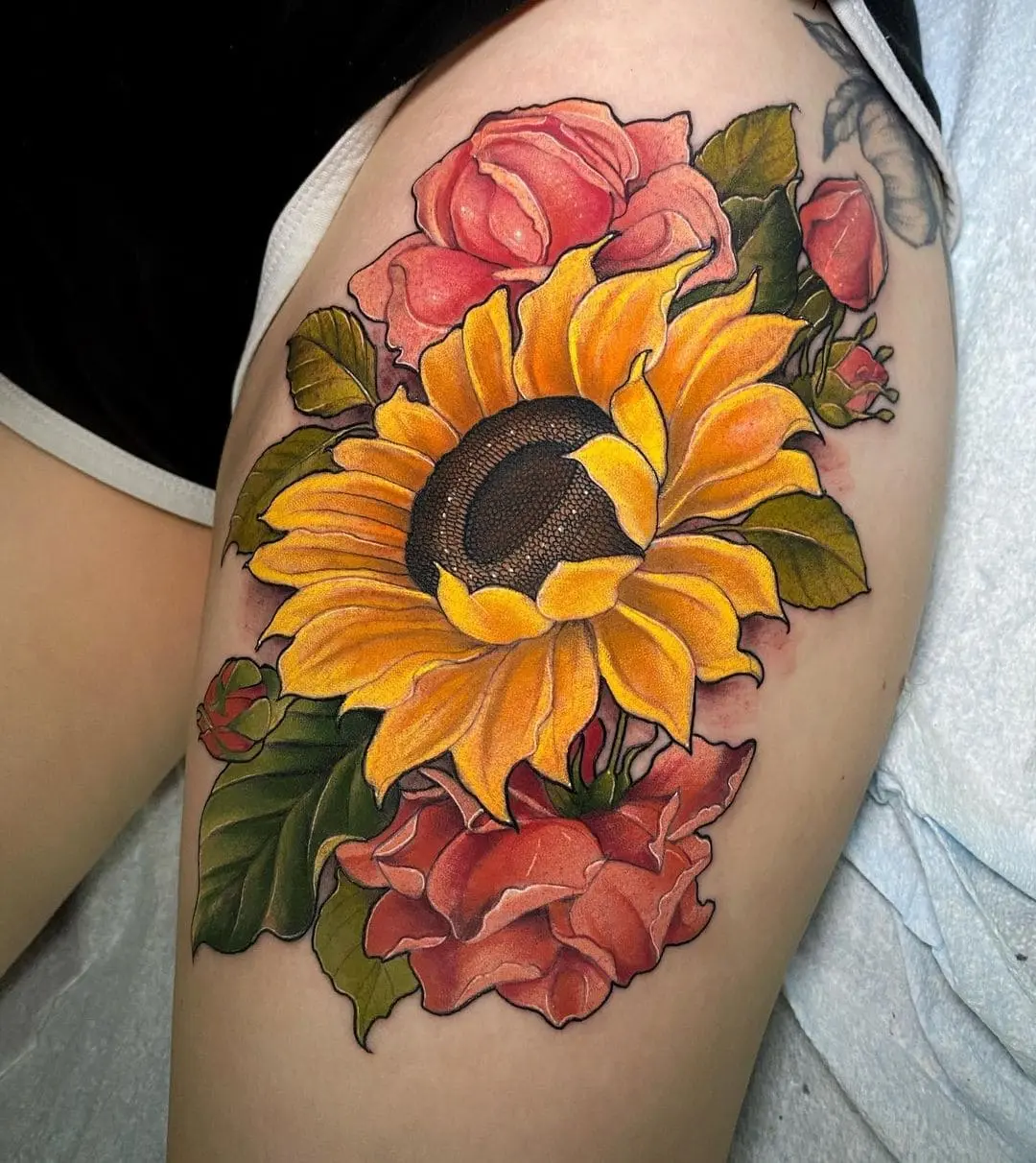 Sunflower Tattoos: Meaning, Popular Styles and Tattoo Ideas