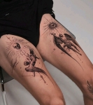 Thigh Tattoo Men – Designs, Placement & What to Expect